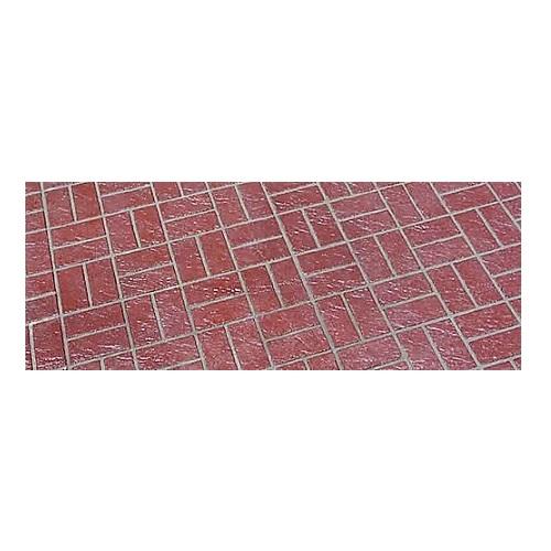 Basket Weave - Concrete Stencil Roll Decorative Concrete Impressions