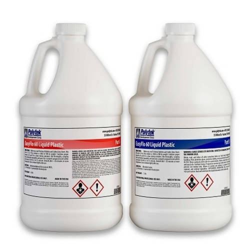 EasyFlo 60 Liquid Plastic Polytek Development Corp 15.2-lb kit