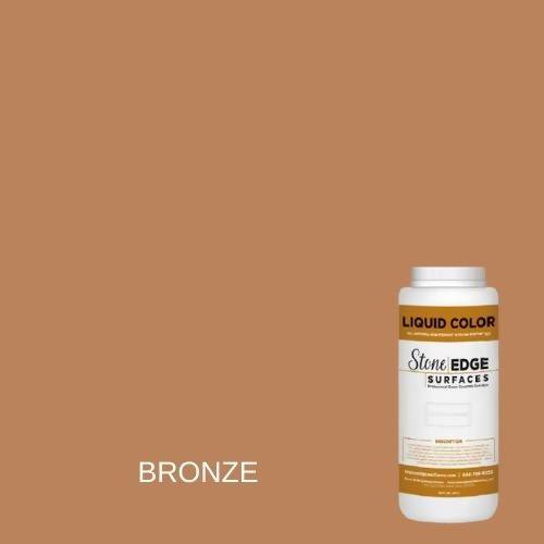 Liquid Color Pigments - 32 oz Stone Edge Surfaces Bronze