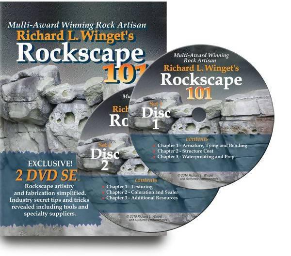 Richard Winget's Rockscape 101 Media Concrete Decor RoadShow