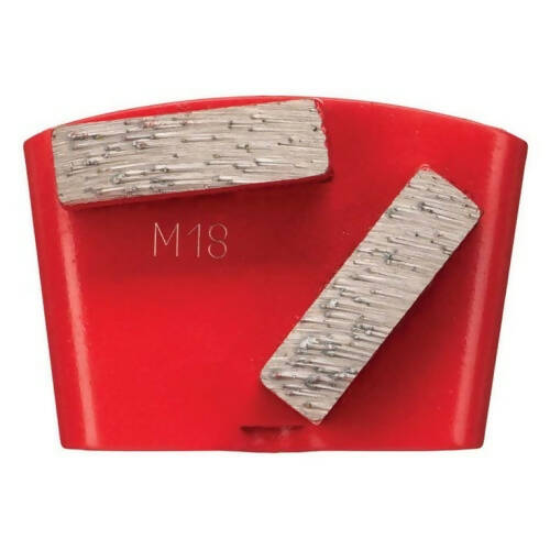 HTB Tooling - Double Bar Segments Syntec Diamond Tools Medium Bond (Red) 16 to 20 Grit