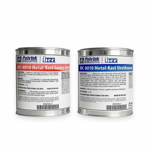 BC-8010 Metal-Kast Urethane Resin Polytek Development Corp 5-lb kit