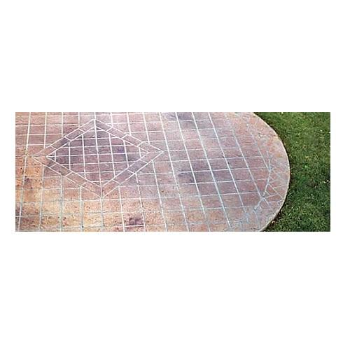 Diamond - Concrete Stencil Decorative Concrete Impressions