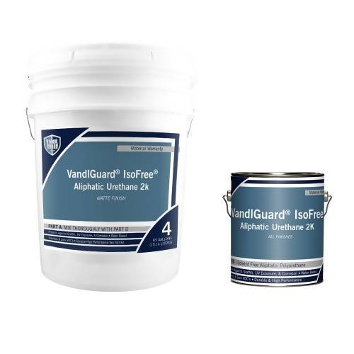 VandlGuard® IsoFree® Aliphatic Urethane 2K Rainguard Pro 4 Gallons Clear Matte