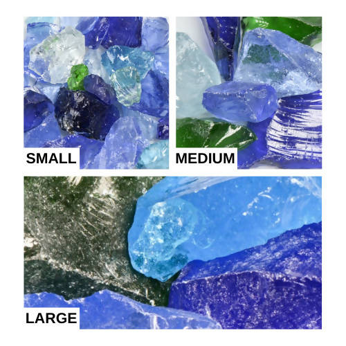 River Mix Landscape Glass American Specialty Glass