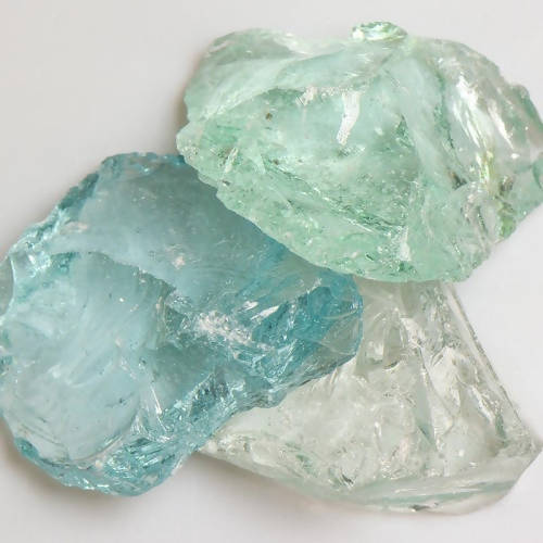 Caribbean Mix Landscape Glass American Specialty Glass 1 Pound Large