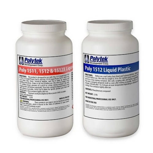 Poly 1512 Liquid Plastic Polytek Development Corp 4-lb kit