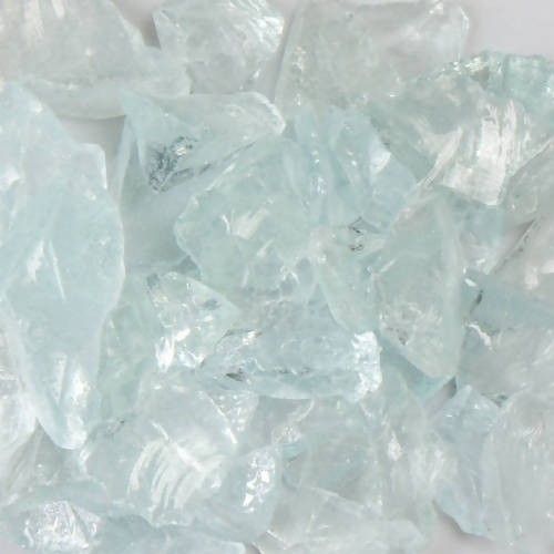 Crystal Teal Landscape Glass American Specialty Glass 1 Pound Small
