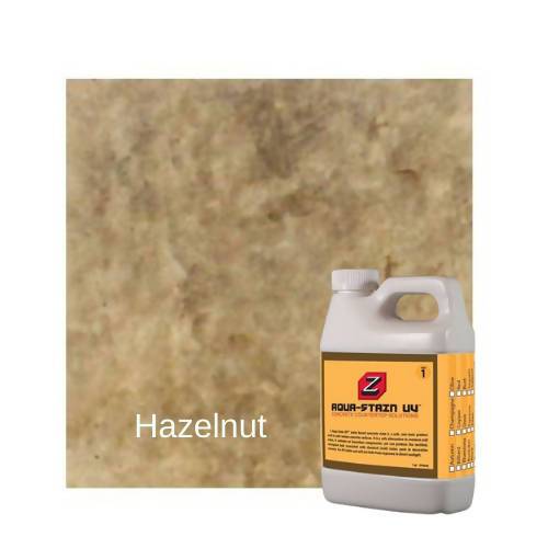 Z Aqua-Stain UV Concrete Countertop Solutions Hazelnut 1 Quart