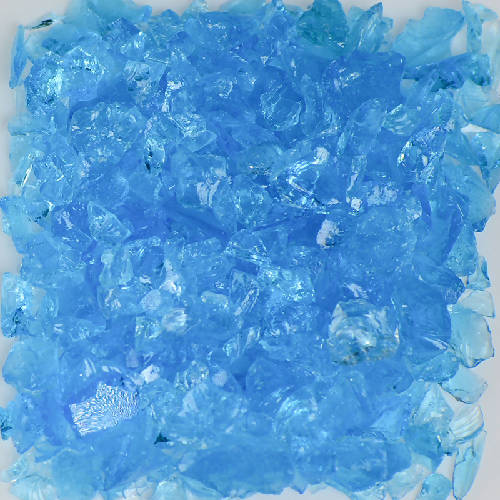 Turquoise Terrazzo Glass American Specialty Glass 1 Pound #1
