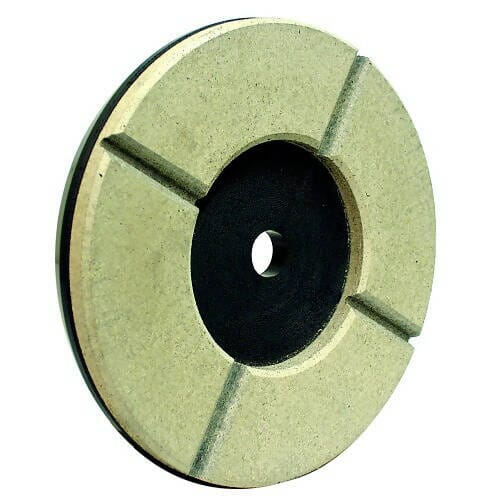 Summit Final Polish Wheel - 10" Alpha Professional Tools White