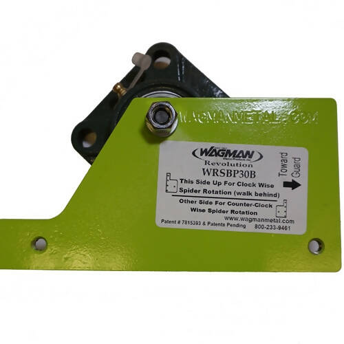 Plate Bearing Mount for LP230 & MBW MK875 Wagman Metal Products Inc