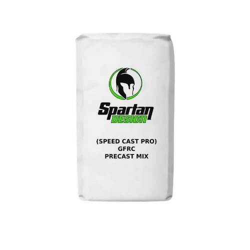 Speed Cast Pro - GFRC Mix Spartan Design Tiles White