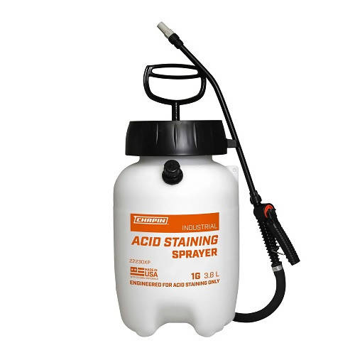 1-Gallon Industrial Acid Staining Sprayer Chapin International Inc
