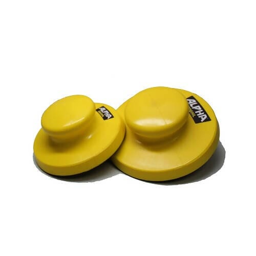 Palm Sanding Block - Semi-Rigid Foam Sanding Block Alpha Professional Tools