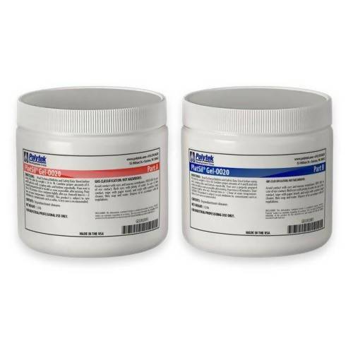 PlatSil Gel-0020 Silicone Rubber Polytek Development Corp 2-lb kit