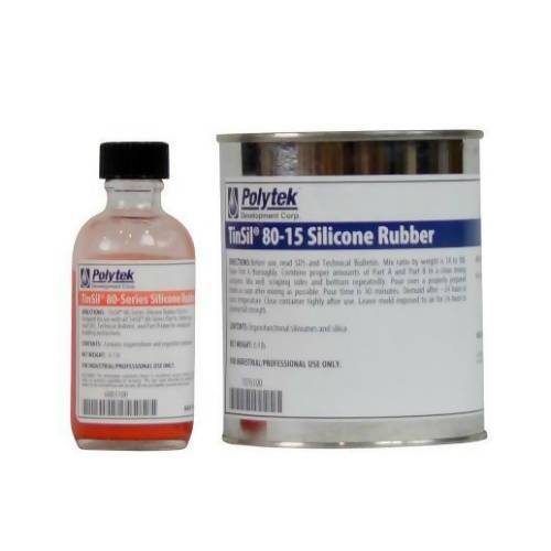TinSil® 80-15 Silicone Rubber Polytek Development Corp 1-lb Kit