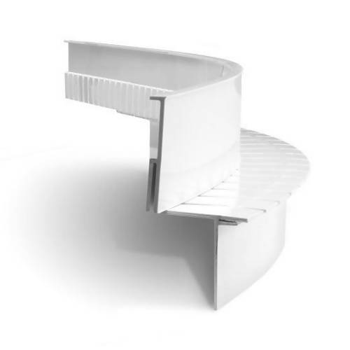 Square Edge Poolform Backing Concrete Countertop Solutions