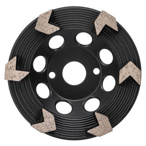 Arrow Segment Cup Wheel - Premium-Grade Syntec Diamond Tools