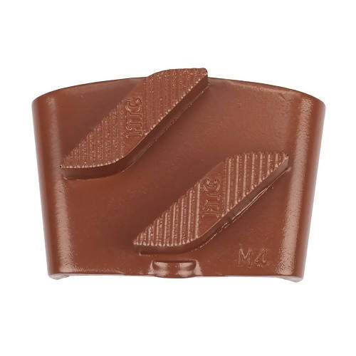 HTC EZ M-Series for Medium Hard Concrete - 3-Pack BDC Equipment & Rental M4 Brown - 80 grit Double Segment