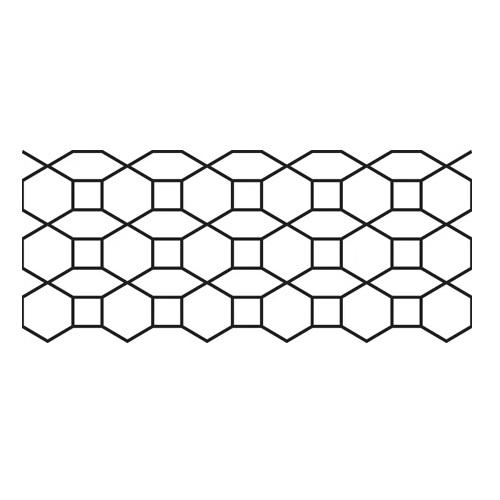 Mediterranean Tile - Concrete Stencil Roll Decorative Concrete Impressions