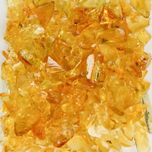 Honey Yellow Terrazzo Glass American Specialty Glass 1 Pound #1