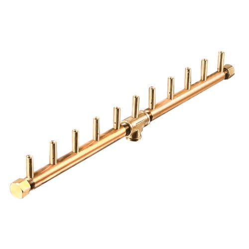 110K BTU 22" Linear Brass Burner for Firepits Warming Trends