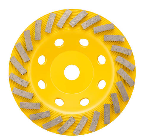 Spiral Cup Wheel - Yellow Series Syntec Diamond Tools