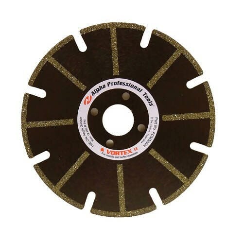 Alpha Vortex Blade for Marble - 5" Alpha Professional Tools