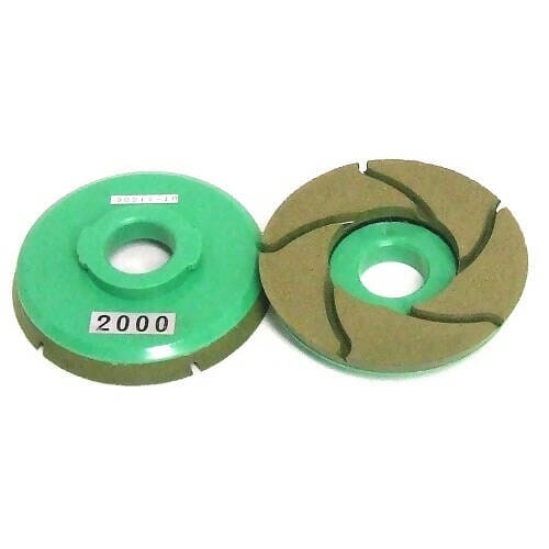Turboshine Polishing Disc - Rigid - 3" Alpha Professional Tools 2000-Grit