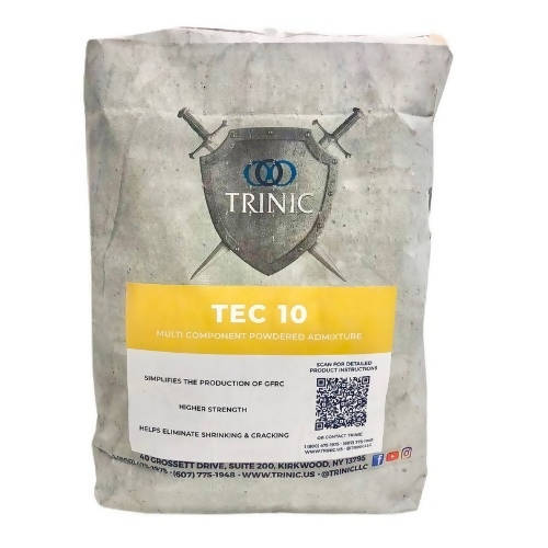 Tec10 Multi-Component Powdered Admixture - 20 lb Trinic LLC