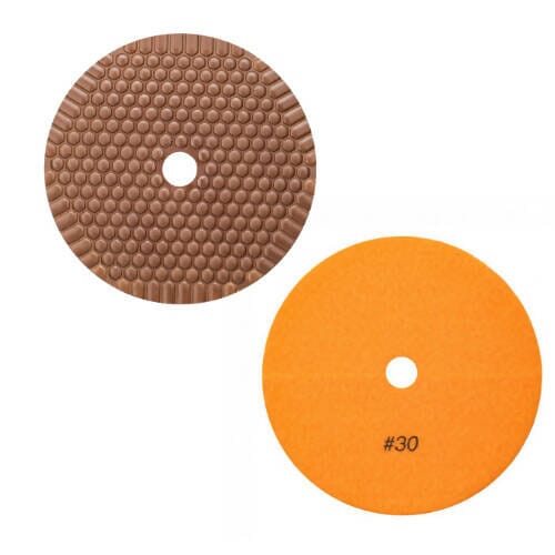 7” Resin Pads - Honeycomb Syntec Diamond Tools