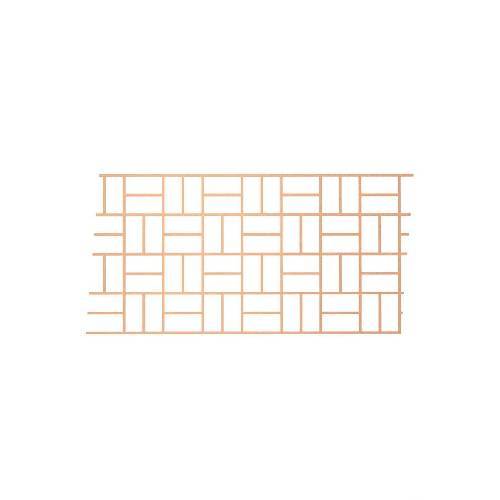 Paper Stencil for Concrete - Basket Weave - 33-inch X 365 Foot Supplies Bon Tool Basket Weave