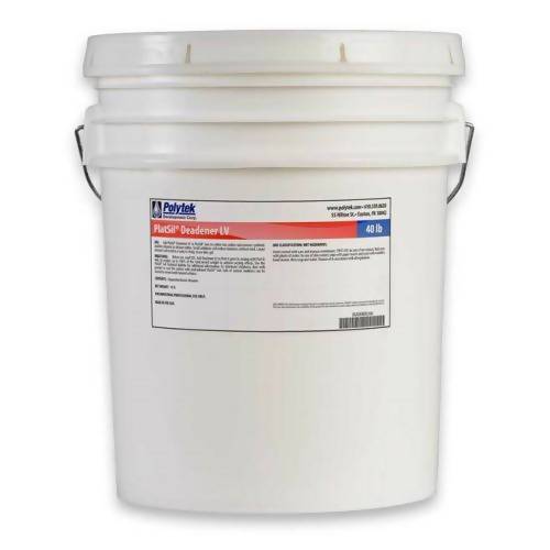 PlatSil Deadener LV Polytek Development Corp 40 lb kit