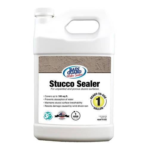 Stucco Sealer- Ready to Use Rainguard Pro 1 Gallon