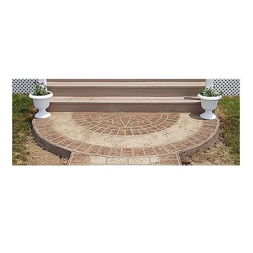 Star Circle - Concrete Stencil Decorative Concrete Impressions