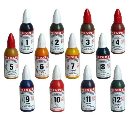 Mixol Universal Tints - 20ml Mixol 20ml Colors 1-12