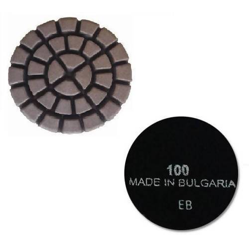 Heavy Duty Resin Pads Concrete Polishing HQ 100-grit 3"