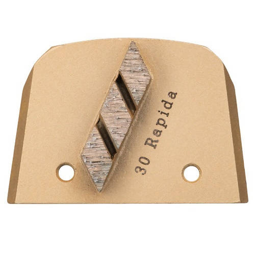Slim Fit Diamond Tooling - Single Rapida Cap Cutter Segments - Extremely Soft Bond Syntec Diamond Tools