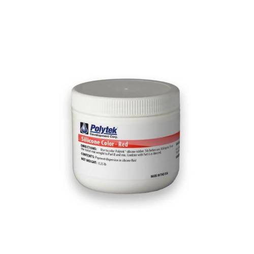 Silicone Color Pigments Polytek Development Corp 0.25-lb unit Red