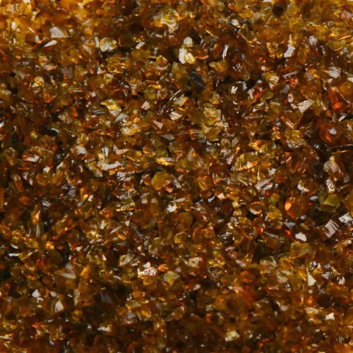 Amber Brown Terrazzo Glass American Specialty Glass 1 Pound #0