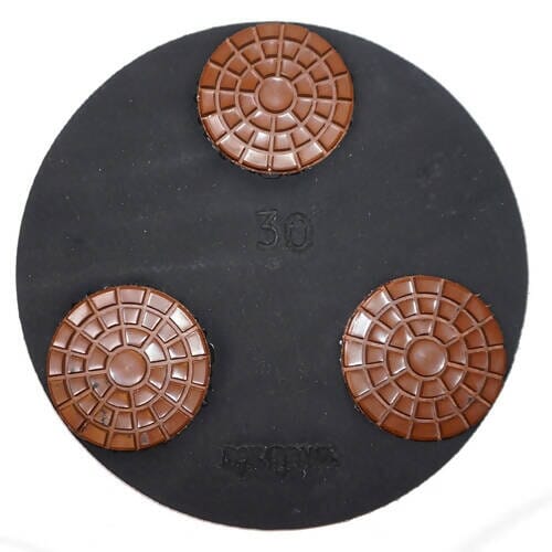 7" Rubber Flex Diamond Tooling - Semi Metals Wagman Metal Products Inc 30-Grit