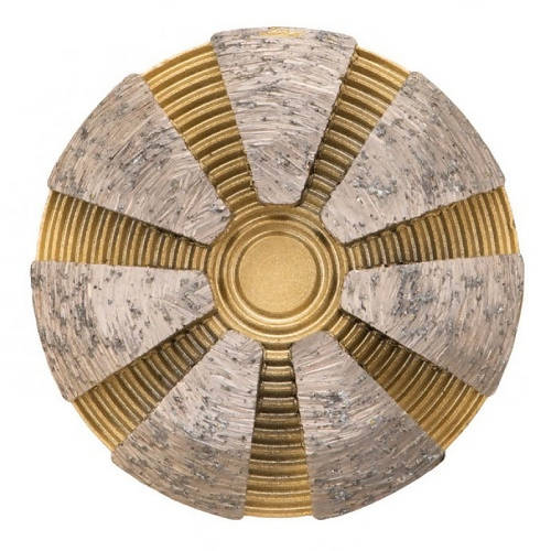 TC Diamond Tooling - 2.5” Beveled Pucks Syntec Diamond Tools Extremely Soft Bond (Gold) 16 to 20 Grit