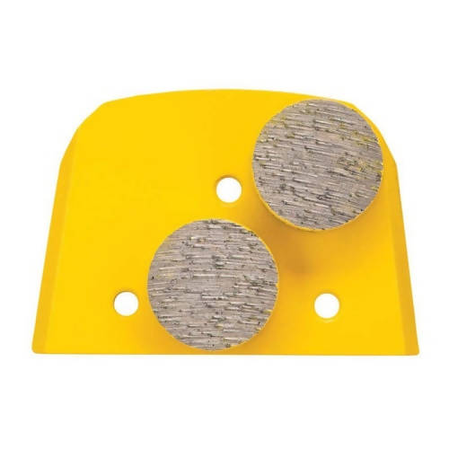 Slim Fit Diamond Tooling - Double Round Segments Syntec Diamond Tools Hard Bond (Yellow) 30 to 40 Grit