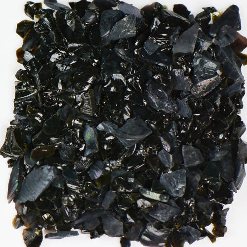 Black Terrazzo Glass American Specialty Glass 1 Pound #1