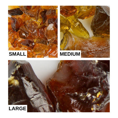 Crystal Amber Landscape Glass American Specialty Glass