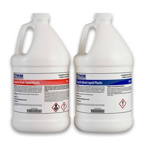 EasyFlo Black Liquid Plastic Polytek Development Corp 16-lb kit