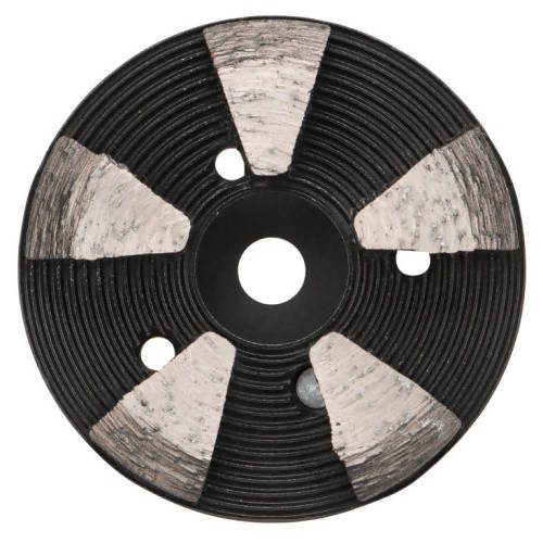 Metal Bond Pucks - 3” Hard Bond - 5 Segment Syntec Diamond Tools