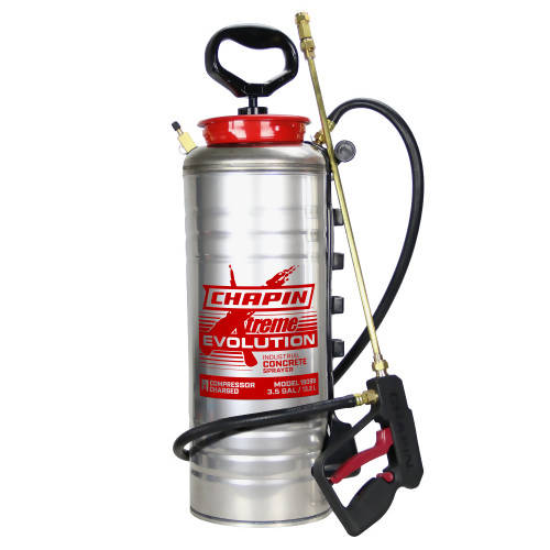 3.5 Gallon Xtreme Dripless Industrial Stainless Steel Concrete Sprayer Chapin International Inc