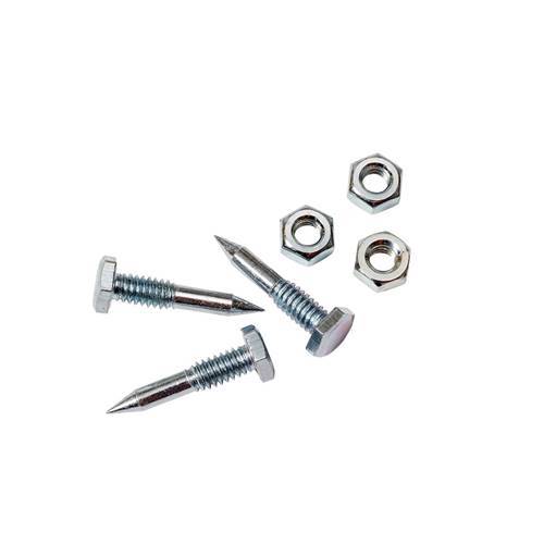 Midwest Rake S550 Professional - Spiked Shoes - Replacement Spikes Seymour Midwest 1" Sharp (Flat-bed)